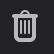 Trash can icon.